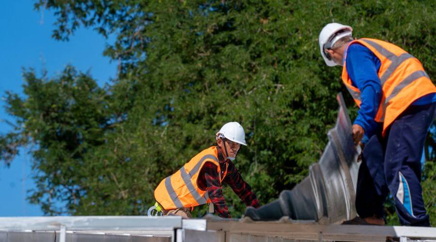Professional residential roofers in New Summerfield, TX